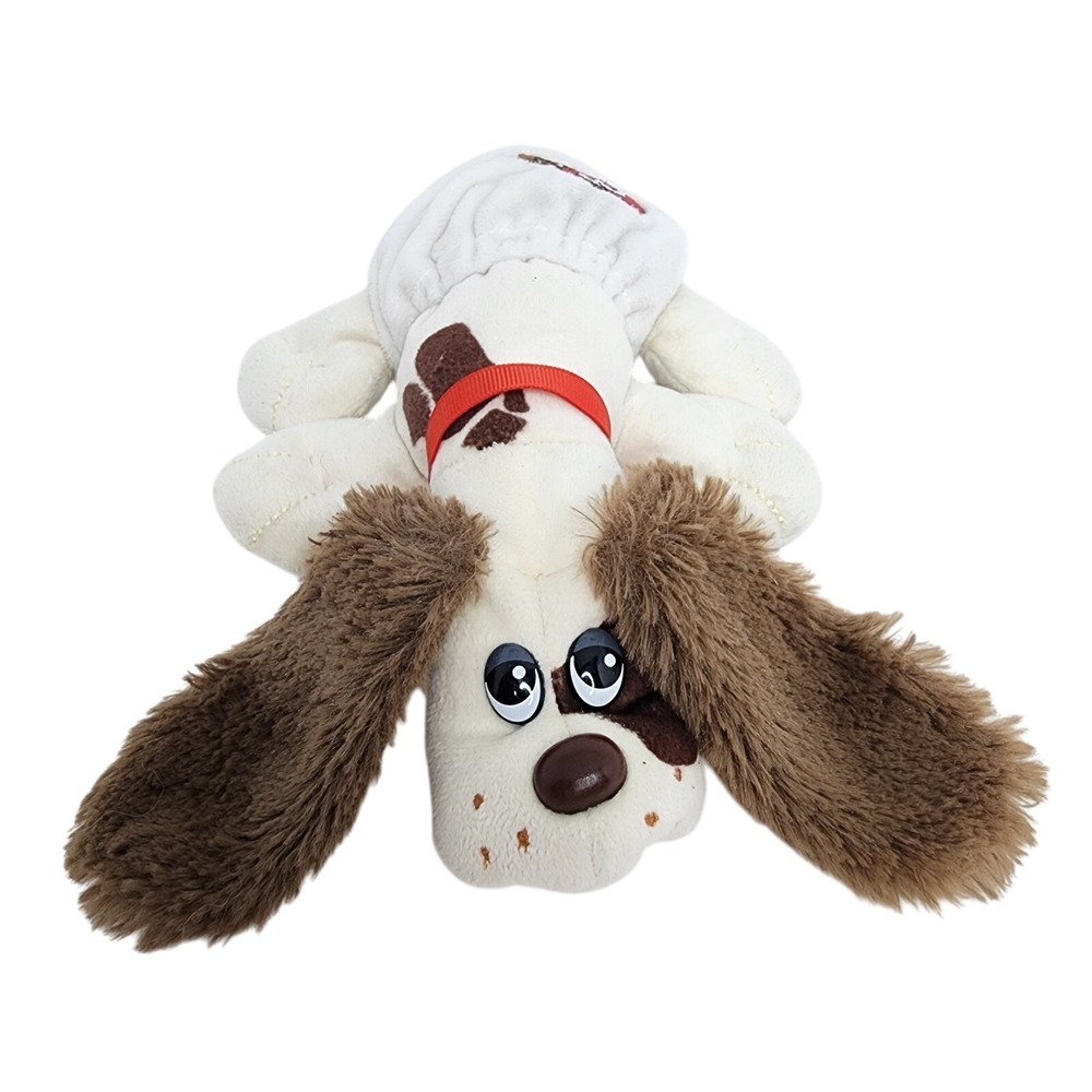 Pound‎ Puppies Dog Plush Toy 2022 Fuzzy Ears Brown Cream